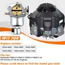 15004-0985 Carburetor for Kawasaki FR651V FR691V FS651V FS691V 23 HP Gravely ZT 42 XL Engines replace 15004-0984 15004-0986 15004-0828 15004-7062 Carb