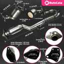 Catalytic Converter Direct-Fit Compatible with 2013-2015 Nissan Pathfinder, 2014-2019 Infiniti QX60, 2013 Infiniti JX35 3.5L V6 EPA Compliant Replace OEM 54976 16700 16702