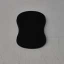 Hokafenle Ergonomic Mouse Pad Wrist Support with Massage Design, Wrist Rest Pain Relief Mousepad with Memory Foam&Non-Slip PU Base, Mouse Pads for Wireless Mouse & Desk (12x8 inch,Black)