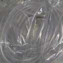 Food Grade Crystal Clear Vinyl Tubing, 1/2-Inch ID x 5/8-Inch OD, (50 Ft)