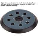 SAVITA 5 Inch 8 Hole Sander Pad Replacement Pad for D26451,151281-08, DW4388, 743081-8, 743051-7, Porter Cable - Fits DW421/K, DW423/K, BO5010, BO5030K, Porter Cable 390K 382 343