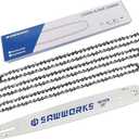 20 Inch Guide Bar &Saw Chain Combo 3/8 .058 72DL Compatible with Husqvarna Chainsaw 61 66 266 268 272 281 288 365 372 385 390 394 395 480 562 570 575