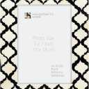 Handicrafts Home Handmade Decorative 5x7 Picture Frame- Unique Boho Chic Home Decor- Moroccan Art Inspired Black White Photo Frame for Wall & Tabletop, Colorful Frames for Bedroom, Office Decor & Gift