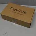 Ravinte 20 Pack Brass 6-1/4 Inch Hole Center Champagne Gold Handles Square Cabinet Hardware Stainless Steel Pulls for Kitchen Cupboard Drawers 8-3/4 Inch Overall Length