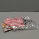 XGDMEIL Cute Dog Dress Girl Female Dog Clothes Spring Summer Pet Puppy Cats Striped Dress Outfits for Shih Tzu Yorkies Chihuahua Maltese(4 Pcs,Large)