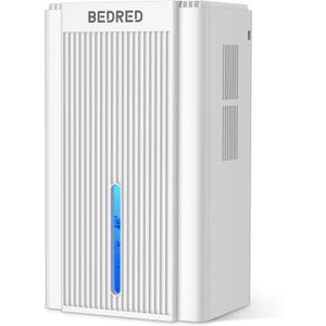 Dehumidifier, 95OZ Dehumidifier for Home 1000 Sq.Ft - Quiet with Auto Shut Off & Relaxing 7 Color Ambient Light,Ideal for Livingroom, Bedroom, Basement(White)