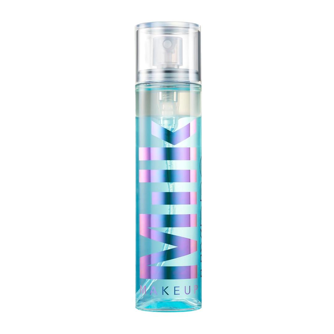 Milk Makeup Hydro Grip Set + Refresh Spray with Hyaluronic Acid  Sets Makeup + Hydrates Skin for Up to 12 Hours  Long-Lasting, Alcohol-Free Facial Mist for Dewy, Radiant Skin (3.38 Fl Oz (Pack of 1))