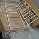 5 Tier Vertical Shoe Rack Metal Gold Shoe Shelf Narrow Tall Shoe Tower