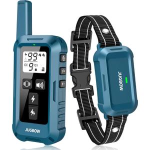 Dog Shock Collar - 4200FT Dog Training Collar with Remote, IPX8 Waterproof Electric Collar with 4 Training Modes, Security Lock, Rechargeable e-Collar for Dogs 10-120lbs
