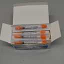 30PACK U-100 Syringes, 30G 5/16" (8mm) 1ml/cc Disposable Syringe, Individual Wrapped