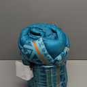 Coleman Kids 50F Sleeping Bag, Comfortable Youth Sleeping Bag for Sleepovers & Camping, Fits Children up to 5ft Tall, Glow in The Dark Design, Stuff Sack Included, Machine Washable (Teal)