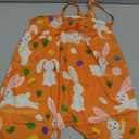 Darkyazi Baby Cute Summer Jumpsuits for Girls Kids Backless Harem Strap Romper Jumpsuit Toddler Pants Size 7T