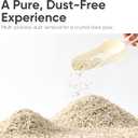 FUKUMARU Tofu Cat Litter - Natural Lightweight Unscented Cat Litter Pellets, Dust Free Quick Clumping, Effective Odor Control, Flushable, Low Tracking, 18 LBS (3 Packs)