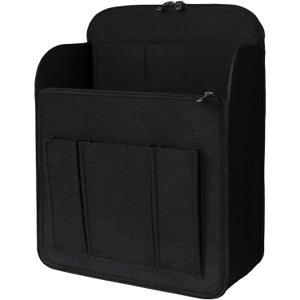 APSOONSELL Backpack Organizer Insert, Felt Bag Organizer for Rucksack Shoulder (Black)