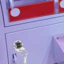 PRETYZOOM Vending Machine Lock Replacement Set with 2 Keys for Gumball Candy Dispenser 1.57 Inch Durable Metal Cylinder Lock for Secure Snack and Soda Vending Covers