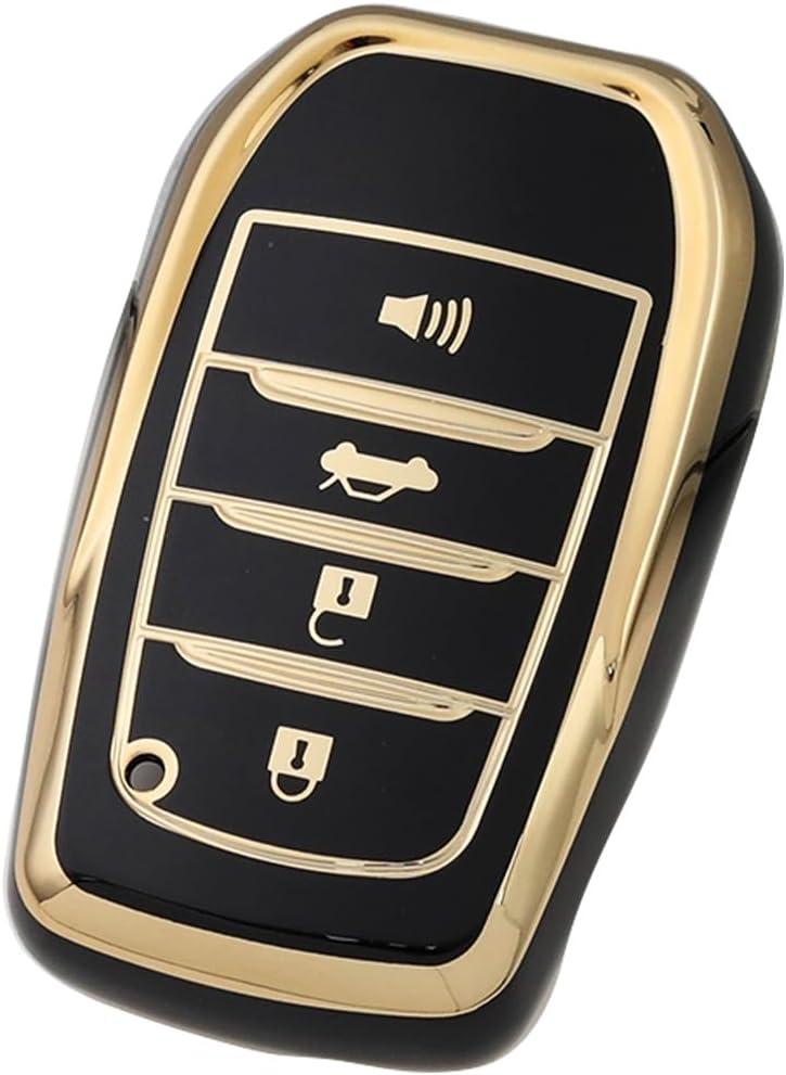 Key Fob Cover Fit for Toyota Camry Mirai 2025 Crown Corolla Grand Highlander Tundra Venza Sequoia