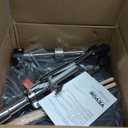 VEVOR Saddle Drum Throne, 22-27.8 in / 560-705 mm Height Adjustable, Padded Drum Stool Seat with Anti-Slip Feet 5A Drumsticks 500 lbs / 227 kg Max Weight Capacity, 360 Swivel Drum Chair for Drummers