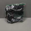 BORMELUN Clear Lunch Bag Heavy-Duty Tote - Double Purse for Work Concert Correctional Officers Stadium Women 12x6x12 Black