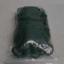 Miss U Hair Short Green Funny Wig with White Eyebrows Cosplay Halloween Party Wigs (Small)