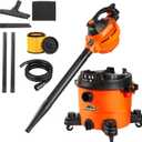 Armor All VBV809 0901 8-Gallon 4.5 Peak HP Wet/Dry Vacuum with Detachable Blower, Orange