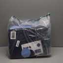 Portable Dog Pool for Large Dogs - Foldable Plastic Bathing Tub with Drain and Carrying Bag for Pets and Backyard Play with Kids by PETMAKER (Blue)