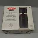 OXO Brew Compact Conical Burr Coffee Grinder, Black