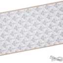 DOGNESS Rechargeable Pet Shock Mat, 31"x15" Safe Cat Repellent Mat Electronic Training Pads Keep Dogs and Cats Off Couch, Bed, Indoor Cat Deterrent Mat (Elegant Printing)