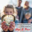 6 x Nativity Christmas Ornaments 2026 - Nativity Scene Ornaments for Christmas Tree, Baby Jesus, Catholic Christian Gifts for Friend, Religious Gifts for Women Christian, The Holy Family Xmas Decor