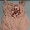 BeryLove Cocktail Formal Dresses 2025 Wedding Guest Party Prom Sleeveless Lace High Low Christmas Dress L