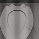 Bemis 1500EC 390 Lift-Off Wood Elongated Toilet Seat, Cotton White (Pack of 1)