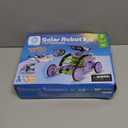 Sillbird Solar Building Robot Kit STEM Gift for Boys Aged 8-14, 12-in-1 DIY Science Educational Toys for Kids Birthday, Solar Powered Robotic Set with 190 Pieces (Purple-green)