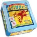University Games, Spinner Game of Wild Dominoes in On-the-go Travel Tin , for 2 to 8 Players Ages 6 and Up