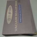 Vacuum Sealer Bags for Food Storage - Pack of 150 Smart QR Code Vacuum-Bags- 8" x 12", BPA-Free, 3.5-Mil Thick Vacuum-Storage Bags for Food Prep, Freezer Storage & Sous Vide Bag, Food-Storage Bag