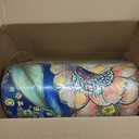 Dunzy 3 Pcs Spring Boho Floral Anti Fatigue Kitchen Mats for Floor Vintage Floral Cushioned Foam Mat Non Slip Waterproof Standing Rug Set for Sink Laundry Home, 17" x 29" 17" x 47" 17" x 59"(Boho)