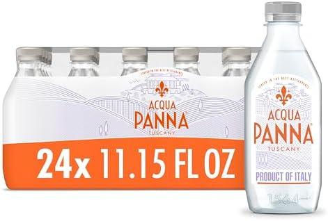 Acqua Panna Natural Spring Water, 11.15 FL OZ Plastic Water Bottles (24 Count) Best By: 01-2026
