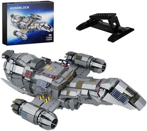 Firefly Spaceship Building Blocks Set, Space Wars Ship Model Kit, Compatible with Lego, Collectible Creative Bricks Building Toys for Adults, Aged 18+ (1345 PCS)