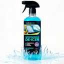 2 x AquaDoc De-icer for Car Windshield - Liquid Ice Melter for Windshields, Windows, Door Locks & Latches - Car De Icer Spray for Fast Ice Removal - 16oz