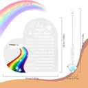 Defresit Dog Memorial Gifts for Loss of Dog, Pet Passing Away Bereavement Remembrance Gifts, Loss of Dog Sympathy Gift Baskets, Rainbow Bridge Memorial Decor, Loss of Pet Gift Box for Friends Family