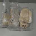 Microwavable Booties for Cold Feet with Moist Heat Therapy, Hot Feet Warmers for Relieving Foot Stiffness, Adjustable Fit & Non-Slip Heated Slippers for Women & Men, S