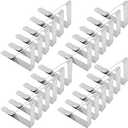 Latomex Tablecloth Clips, Set of 24 Extra Large Table Cover Cloth Clamps for Home Party & Picnic(Up to 2.7")