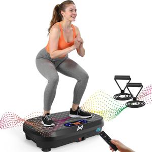 AXV Vibration Plate Fitness Platform Exercise Machine Body Vibrating Board