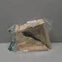 Briwooody 4 Pcs Traditional Wood Corbels Decorative Wooden Brackets Unfinished Solid Rubberwood Shelf Bracket for Doorway Countertop Kitchen Cabinet Book Shelves (2 1/4" W X 5" D X 7" H)