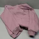 Gnveub Women's Casual Winter Warm Fleece Sherpa Lined Hooded Sweatshirt Thick Pullover Plus with Pockets (Large, Purple)