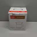 Drizzle Electric Hot Pot Cooker Steamer 1.8L Multifunctional Nonstick Pan Office Dorm Cooking Portable Ramen Cooker Steamer Boil Dry Protection Suitable For Noodle Cooker Eggs StirFrying (Mechanical White)