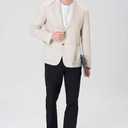 Men's Business & Casual Dual-use Trousers, Golf Pants Straight Leg, Multi-Pocket Design. (Black)