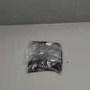 Meseey 30 Pcs Black Satin Bows 6 X 10 Inch Premade Bows with Twist Tie for Wedding Florist Decor, Cake Pops,Christmas Tree & Gift Wrapping(Black)