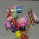 5PCS Nano Tape Bubble Kit for Kids, Nano Bubble Tapes Kit with Glitter, Clay, Cute Stickers and Accessories Tools, Nano Tape Crafts for Kids Teens Girls