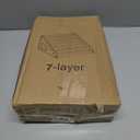 Clear Display Shelf for Funko Bitty Pop! Mini Collectible Toys Display Shelf Compactable with Doorables-7 Layers