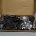 Matte Black Bathroom Towel Bar Set, 10-Piece Stainless Steel Hardware Bathroom Accessories, 24" Towel Racks for Bathroom Walls