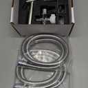 Handheld Bidet Sprayer for Toilet 2 PCS - Bidets for Existing Toilets Adjustable Water Pressure with Bidet Hose for Feminine Wash, Stainless Steel Muslim Shower Jet Spray for Toilet